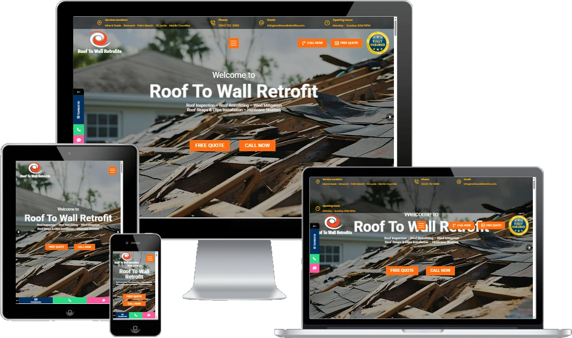 Roof To Wall Retrofit Roof To Wall Retrofit